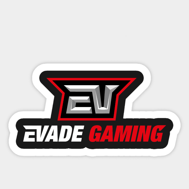 Evade gaming logo try number 10000000 Sticker by evadereckless